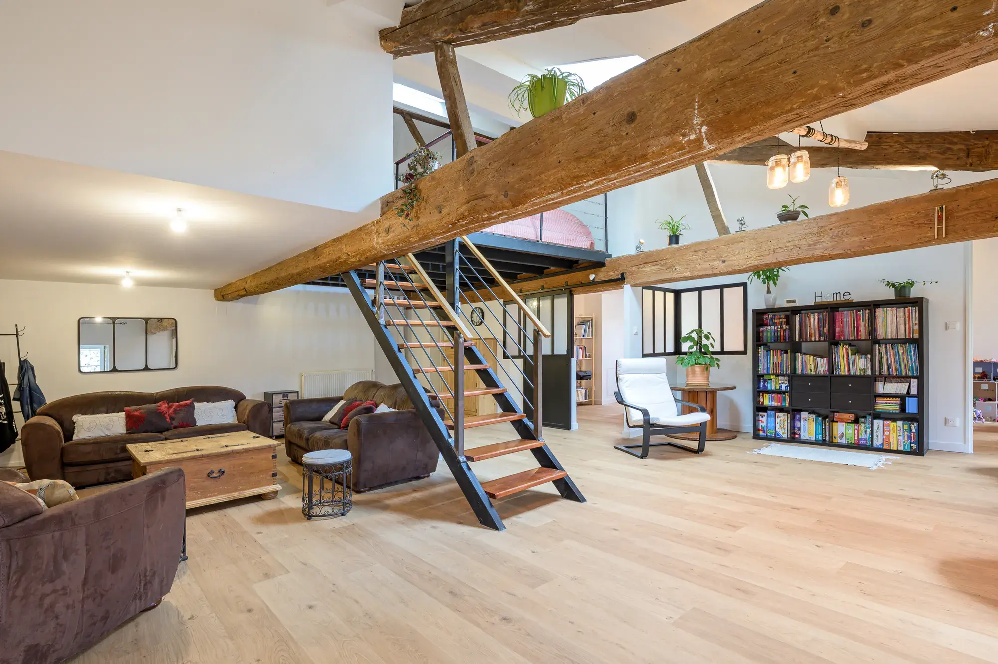 Rénovation d'un duplex à Denicé